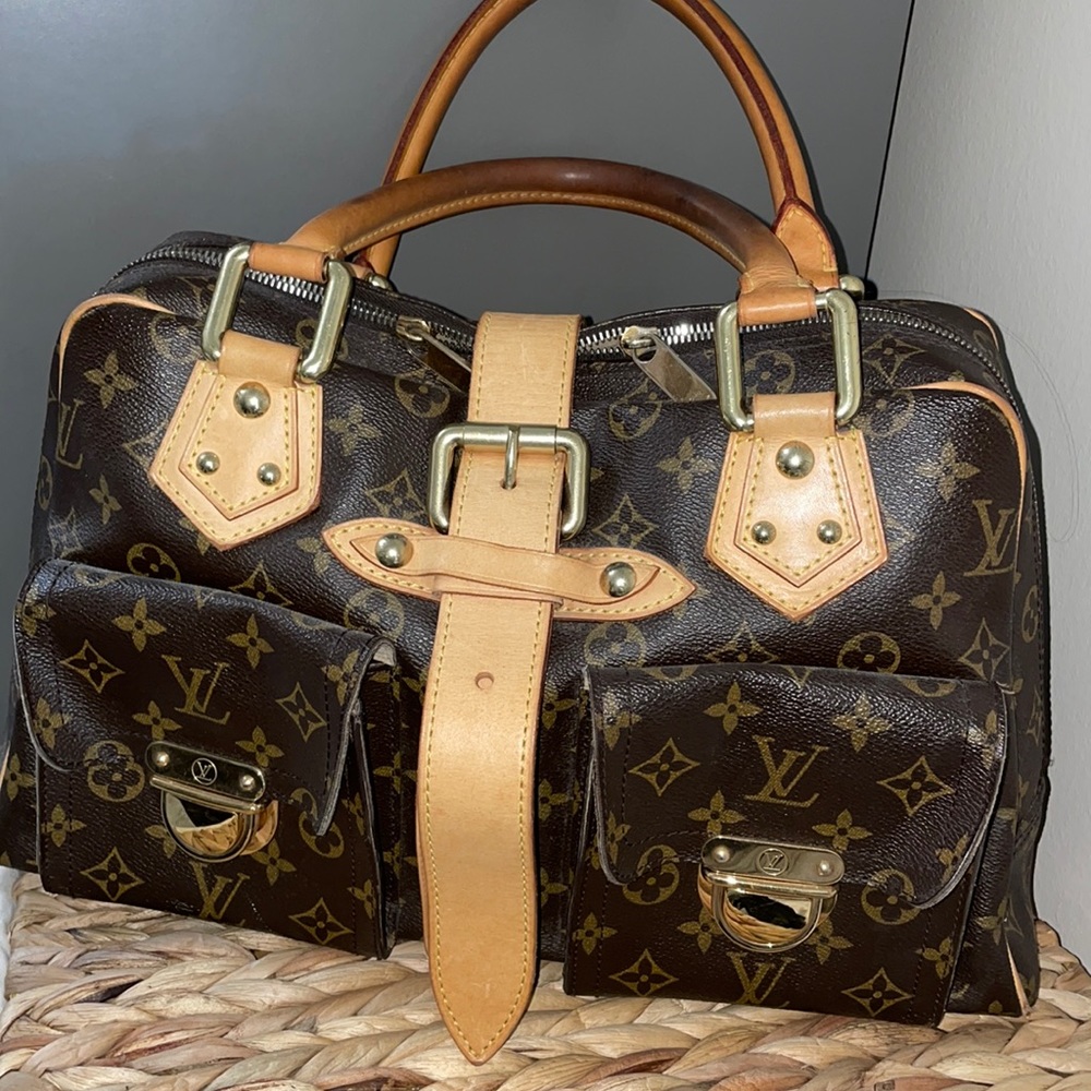 Authentic Louis Vuitton Manhattan GM handbag